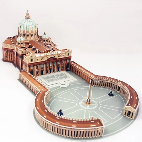 Basilica di San Pietro Roma Cubic Fun 3D Puzzle 23 cm h