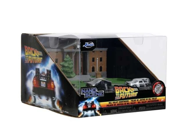 Back to the Future Clock Tower Hill Valley Courthouse Nano Scene Diorama