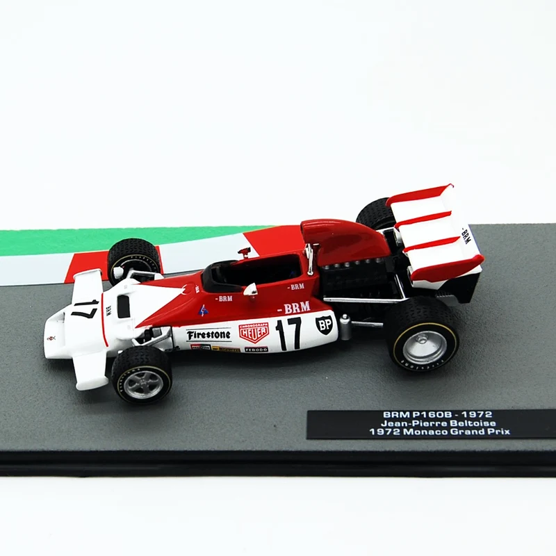 BRM P160B F1 1972 Monaco Gp Jean Pierre Beltoise 1:43