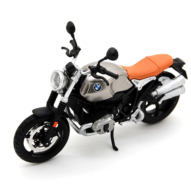 BMW R Nine T Scrambler Silver 1:12