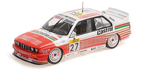 BMW M3 Sport Evo Bigazzi Team "Bastos" 4th 24h Spa 1990 Steve Soper - Armin Hahne - Jean-Michel Martin 1:18