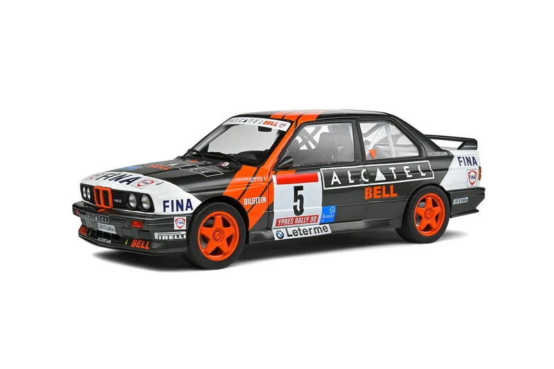 BMW M3 (E30) Gr.A 1991 3rd Rallye Ypres 1990 Grégoire de Mevius - Willy Lux 1:18