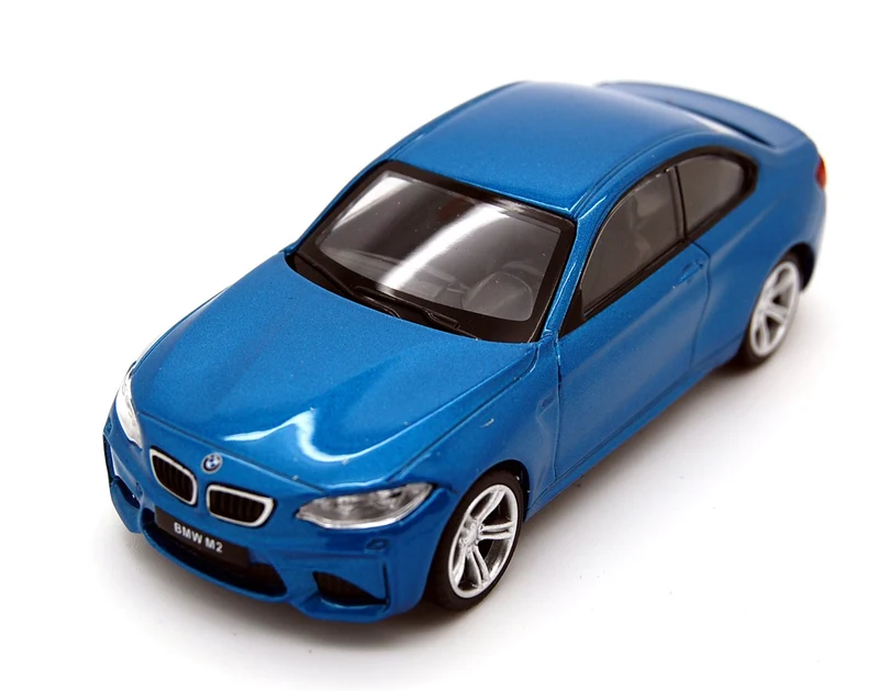 BMW M2 Coupe 2017 blue 1:43