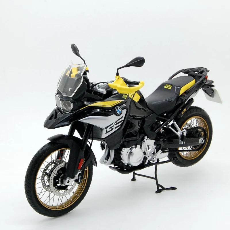 BMW F850 GS 2021 Yellow Black 1:10