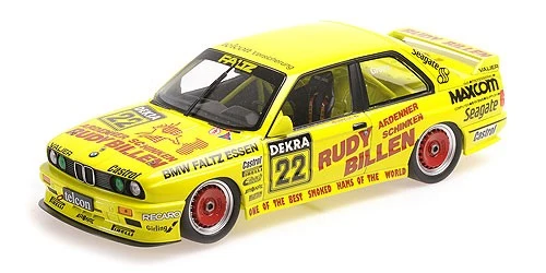 BMW E30 Valier Motorsport / BMW Faltz Essen 1989 DTM Harald Grohs 1:18