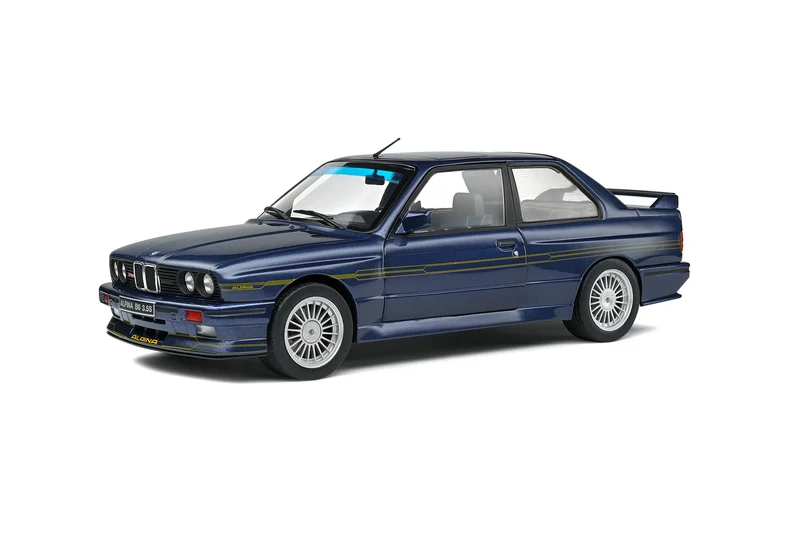 BMW Alpina B6 3.5S 1990 Mauritius blue 1:18