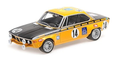 BMW Alpina 2800 CS Winner 24h Spa 1970 Huber / Kelleners 1:18