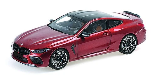 BMW 8 Series M8 Coupe 2020 (F92) red metallic 1:18