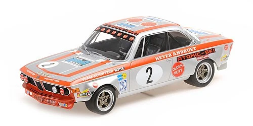 BMW 2800 CS Winners GP Tourenwagen Nurburgring 1972 Fitzpatrick - Heyers - Stommelen 1:18