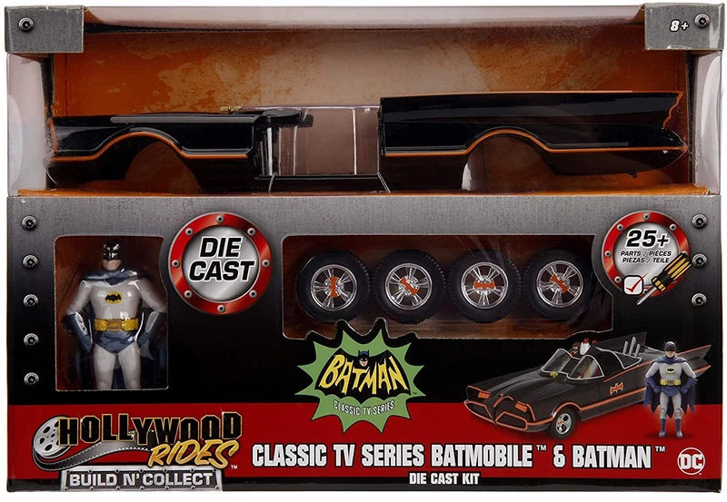 BATMOBILE 1966 with Batman Figure Diecast kit 1:24