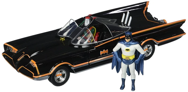BATMOBILE 1966 with Batman Figure 1:24