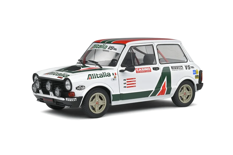 Autobianchi A112 Abarth 1980 Rallye Set Alitalia 1:18