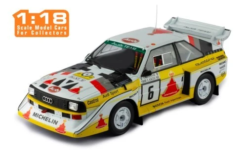 Audi Sport Quattro S1 E2 Rally 1000 Lakes 1985 Hannu Mikkola - Arne Hertz 1:18