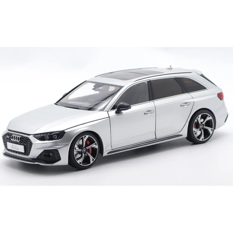 Audi RS4 Avant 2020 Silver 1:18