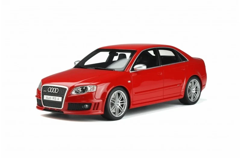 Audi RS 4 (B7) 4.2 MSI 2005 Misano red 1:18