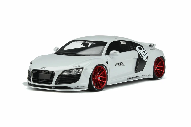 Audi R8 LB-Works 2019 Glacier White 1:18
