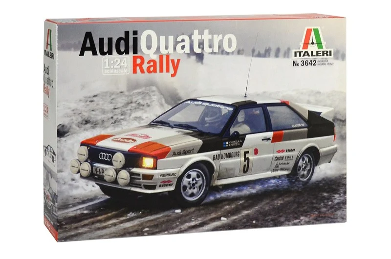 Audi Quattro Rally Kit 1:24