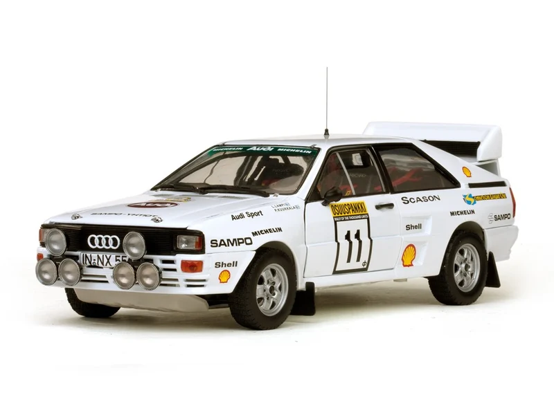 Audi Quattro A2 L.Lampi / P.Kuukkala 3rd 1000 Lakes Rally 1983 1:18