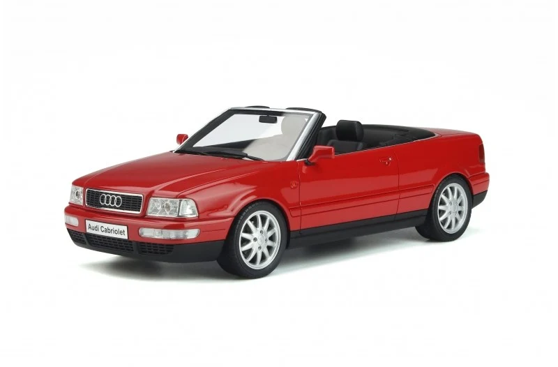 Audi 80 (B4) Cabriolet 2.8 2000 Laser red 1:18