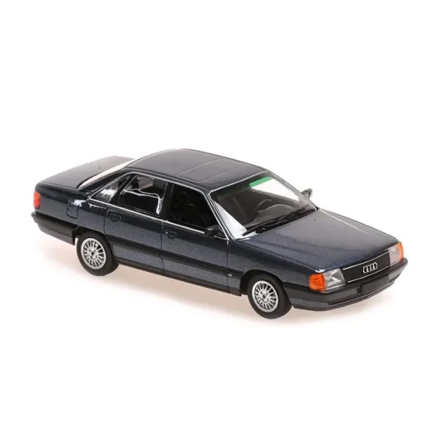 Audi 100 1990 Blue Metallic 1:43