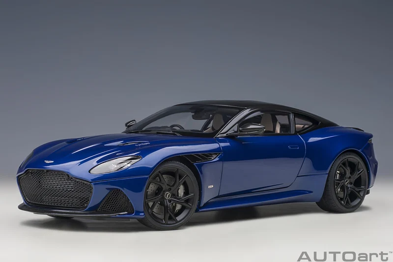 Aston Martin DBS Superleggera 2018 Zaffre Blue 1:18