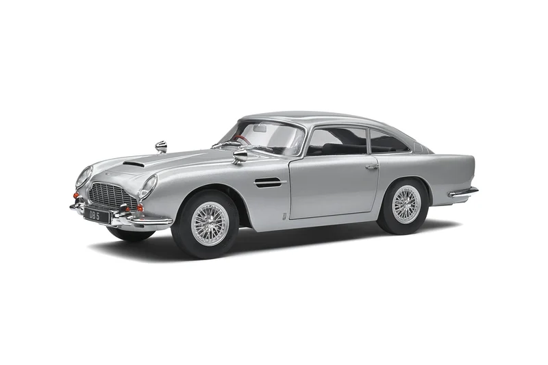 Aston Martin DB5 RHD 1964 Silver Grey Metallic 1:18