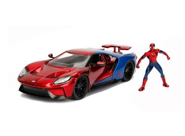 Ford GT 2017 "Spider Man" con personaggio 1:24