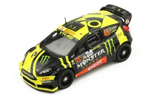 Ford Fiesta RS WRC 46 Winner Rallye Monza 2017 V.Rossi/C.Cassina 1:43