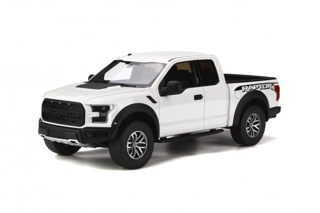Ford F150 Raptor Oxford White 1:18