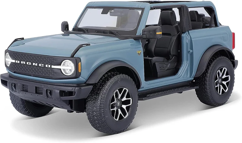 Ford Bronco Badlands 2021 Blue 1:18