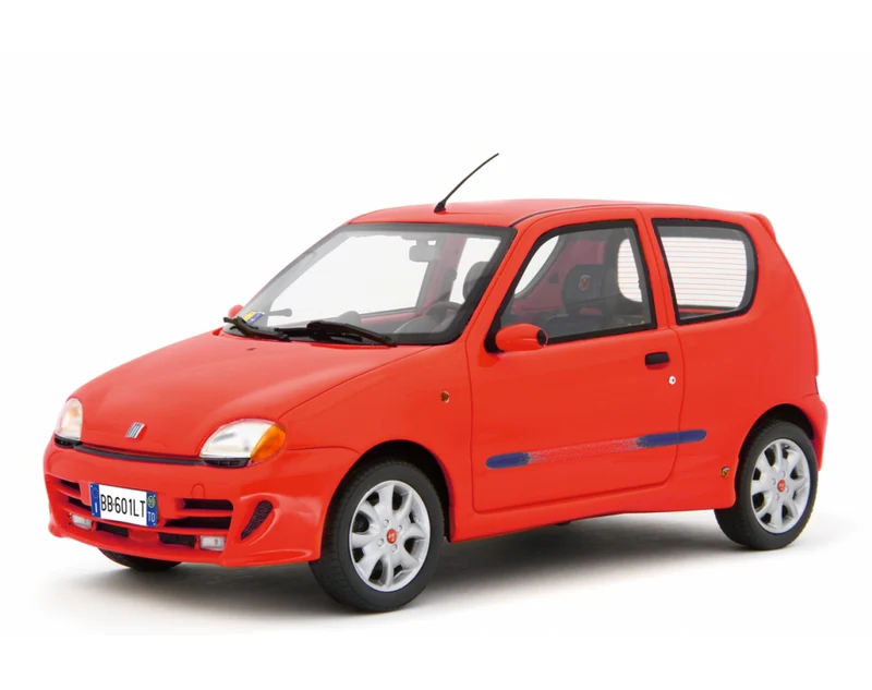 Fiat Seicento Sporting Abarth 1998 Rosso 1:18