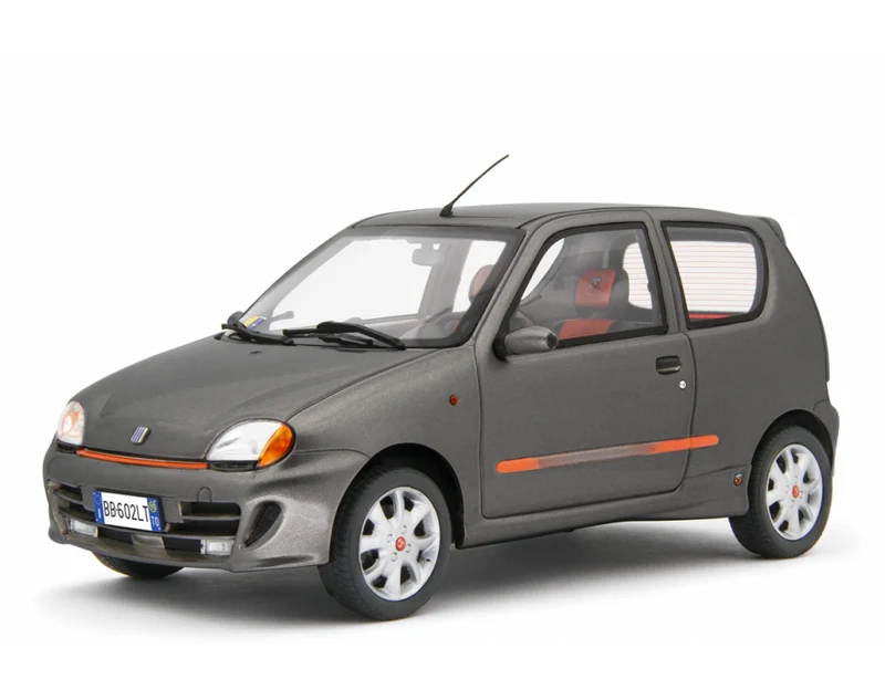 Fiat Seicento Sporting Abarth 1998 Grigio Metallizzato 1:18
