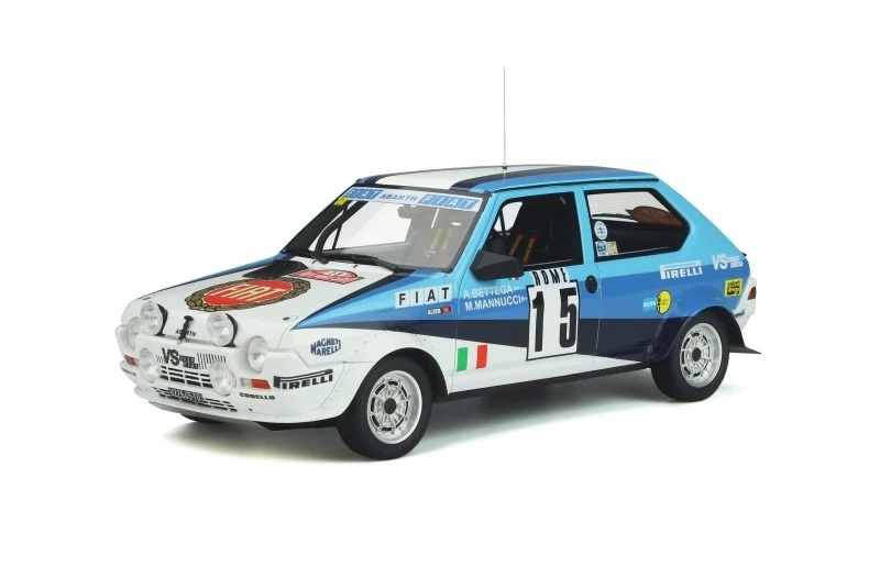 Fiat Ritmo Abarth Gr.2 Rallye Monte Carlo 1980 1:18
