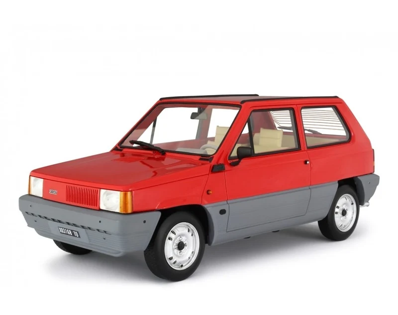 Fiat Panda 45 1980 Rosso Siam 1:18