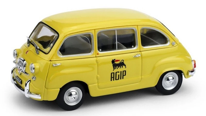 Fiat 600D Multipla 1960 Commerciale Agip 1:43