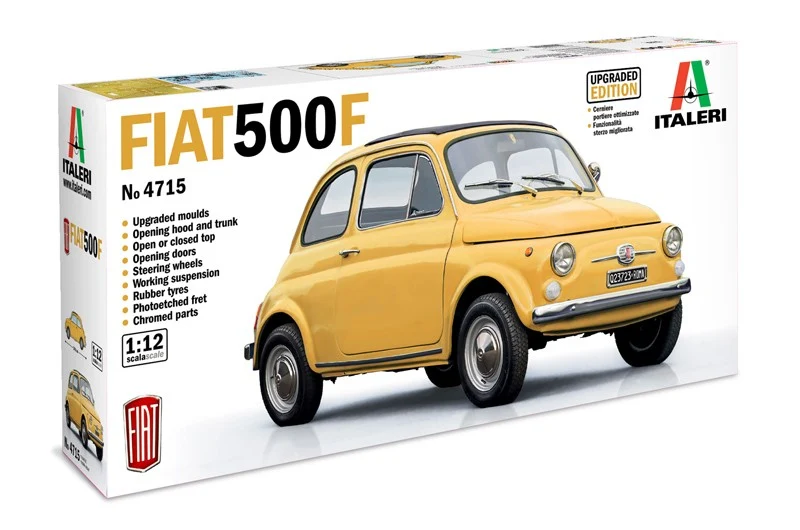 Fiat 500 F Upgraded Edition kit 1:12