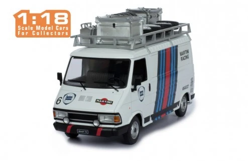 Fiat 242 Van Rallye Team Assistance 1986 Lancia Martini Rallye Team 1:18