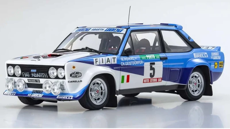Fiat 131 Abarth Winner Rallye Portugal 1980 Walter Röhrl - Christian Geistdörfer 1:18