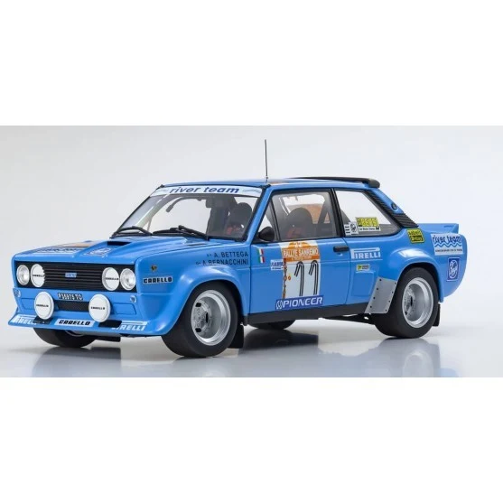 Fiat 131 Abarth River Team 6th Rallye San Remo 1980 Attilio Bettega - Arnaldo Bernacchini 1:18