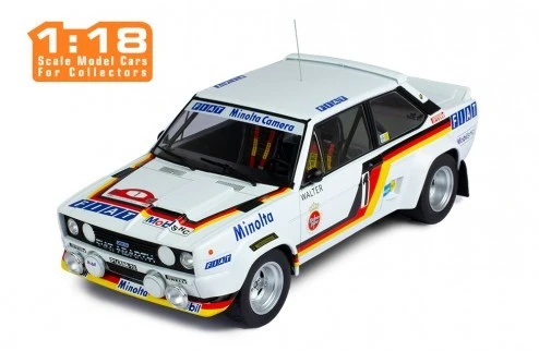 Fiat 131 Abarth Deutsche Fiat AG 1979 Winner Rallye Hunsrück Walter Röhrl - Christian Geistdörfer 1:18