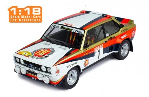 Fiat 131 Abarth 1980 Winner Rallye Hunsrück 1980 Walter Röhrl - Christian Geistdörfer 1:18