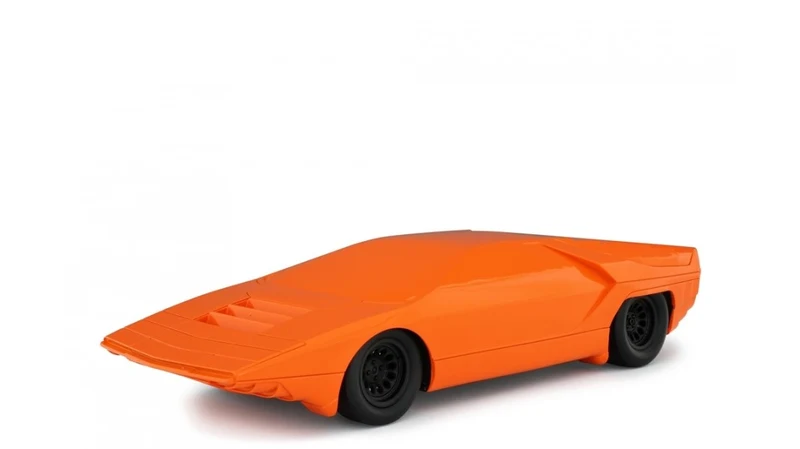 Alfa Romeo 33 Bertone Carabo 1967 1° Maquette di stile Arancione 1:18