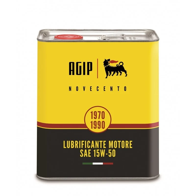 Agip Novecento Lubrificante Auto d'Epoca 15W/50 - Lattina 4 litri