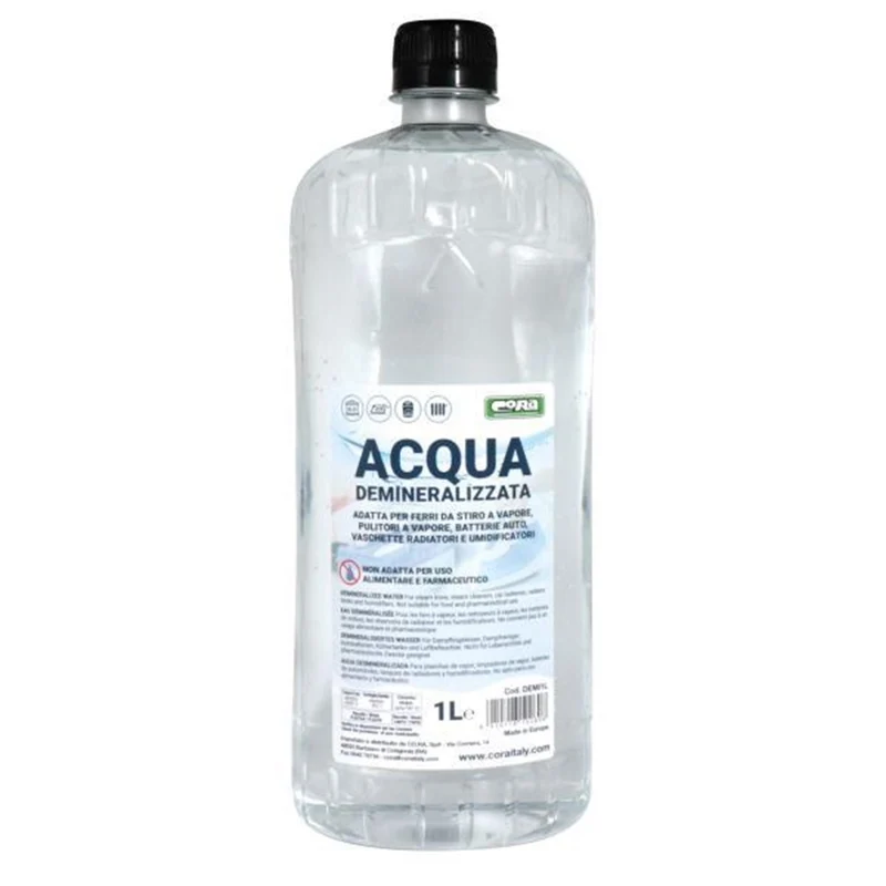 Acqua Demineralizzata Bottiglia 1 litro