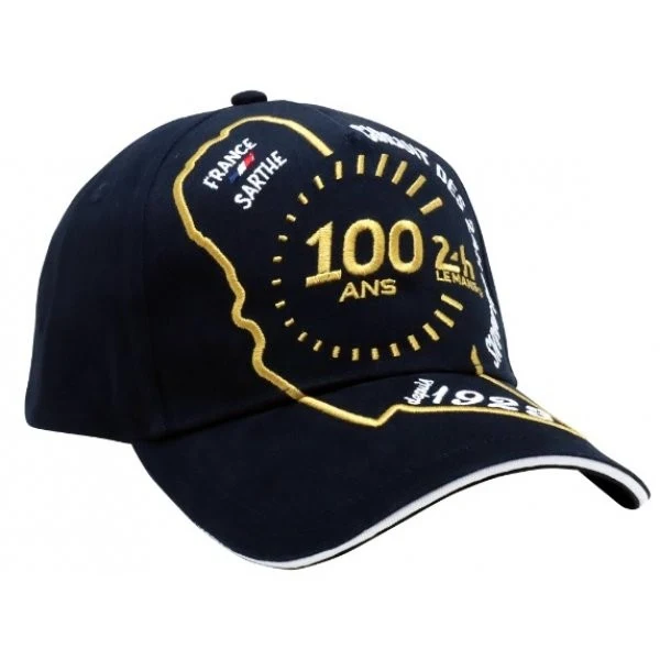 24H Le Mans Premium 100th Anniversario Cappello Baseball Blu