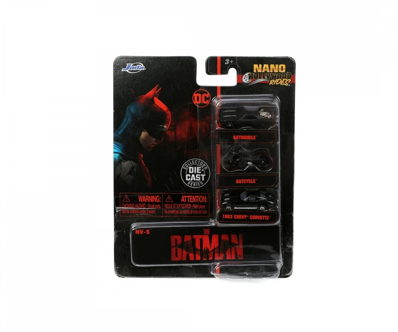 "The Batman" Nano Hollywood Rides 3pz 1:65