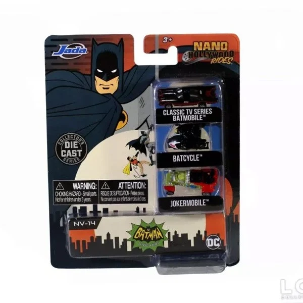 "Batman Classic TV series 1966" Nano Hollywood Rides 3pz 1:65