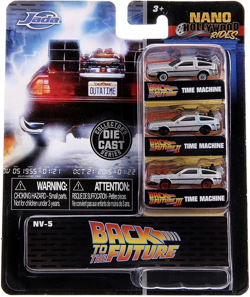 "Back To The Future" Nano Hollywood Rides 3pz 1:65