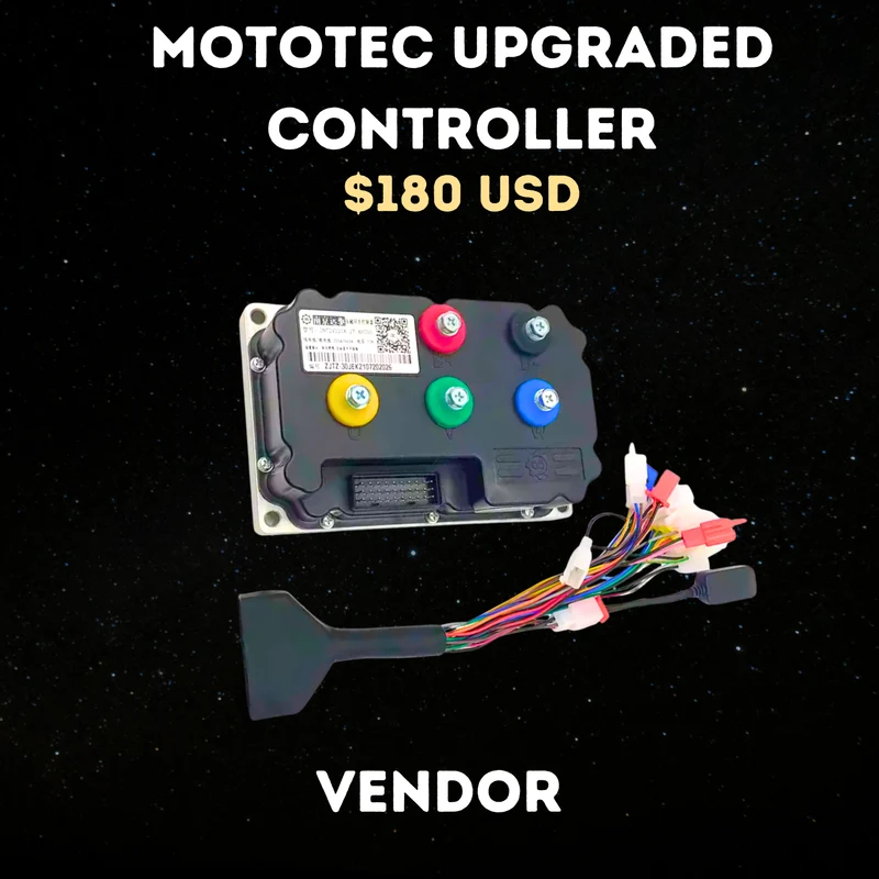 Mototec and K5 Spark Upgraded Controller Supplier - 100% Authentic
