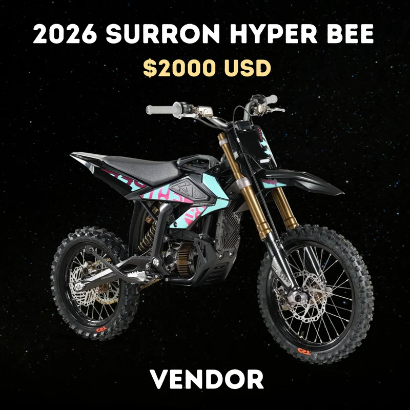 2025/2026 Surron Hyper Bee Supplier - 100% Authentic